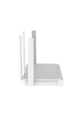 Роутер Keenetic Sprinter (KN-3710), Wi-Fi 802.11ax, до 1800 Mb/s, 2.4/5GHz, 4x10/100/1000 Mb/s, 4 зовнішні антени