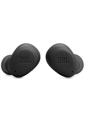 Навушники JBL Wave Buds, Black, Bluetooth, мікрофон, чохол з функцією зарядки, технологія "JBL Deep Bass Sound" (JBLWBUDSBLK)