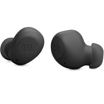 Навушники JBL Wave Buds, Black, Bluetooth, мікрофон, чохол з функцією зарядки, технологія `JBL Deep Bass Sound` (JBLWBUDSBLK)