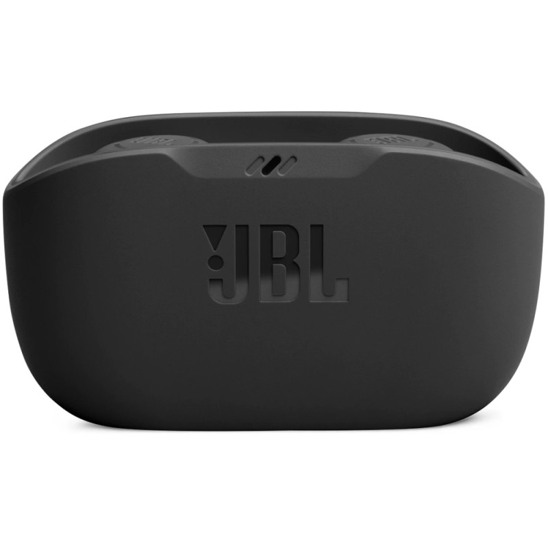 Навушники JBL Wave Buds, Black, Bluetooth, мікрофон, чохол з функцією зарядки, технологія "JBL Deep Bass Sound" (JBLWBUDSBLK)