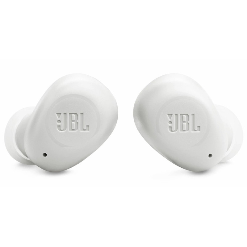 Навушники JBL Wave Buds, White, Bluetooth, мікрофон, чохол з функцією зарядки, технологія "JBL Deep Bass Sound" (JBLWBUDSWHT)