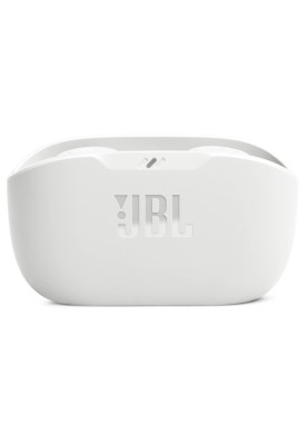 Навушники JBL Wave Buds, White, Bluetooth, мікрофон, чохол з функцією зарядки, технологія "JBL Deep Bass Sound" (JBLWBUDSWHT)