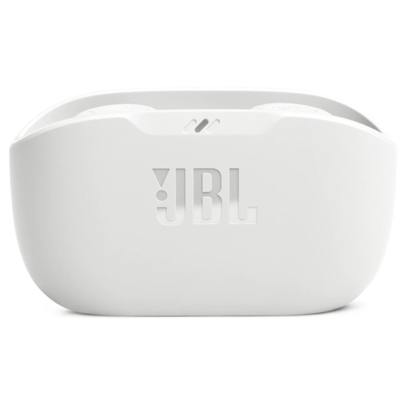 Навушники JBL Wave Buds, White, Bluetooth, мікрофон, чохол з функцією зарядки, технологія "JBL Deep Bass Sound" (JBLWBUDSWHT)