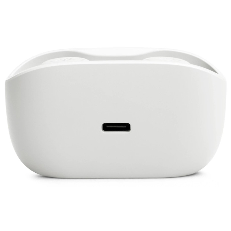 Навушники JBL Wave Buds, White, Bluetooth, мікрофон, чохол з функцією зарядки, технологія "JBL Deep Bass Sound" (JBLWBUDSWHT)