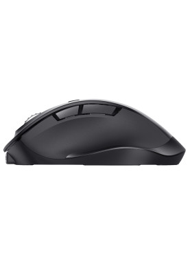 Миша бездротова Trust Fyda, Black, USB (2.4 GHz), оптична, 800 - 2400 dpi, 6 кнопок, ергономічний дизайн, вбудований акумулятор (24727)