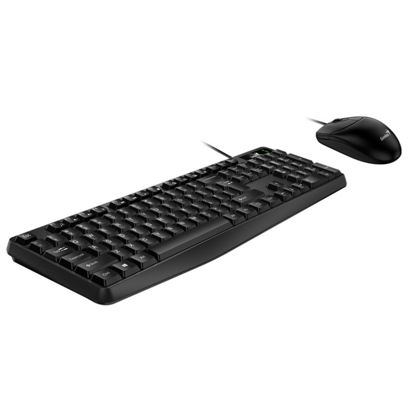 Комплект Genius KM-170, Black, Optical, USB, клавіатура+миша