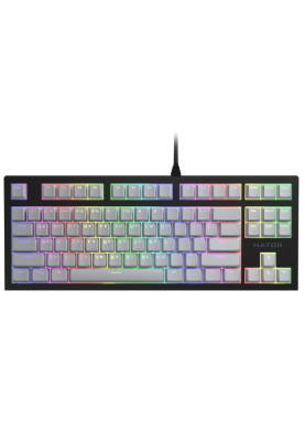 Клавіатура Hator Skyfall TKL PRO, Black, USB, механічна (перемикачі Kailh Box Red), 87 кнопок, RGB підсвічування, металева пластина для міцності (HTK-655)