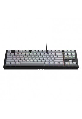Клавіатура Hator Skyfall TKL PRO, Black, USB, механічна (перемикачі Kailh Box Red), 87 кнопок, RGB підсвічування, металева пластина для міцності (HTK-655)