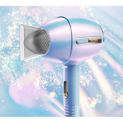 Фен Xiaomi Enchen AIR Plus, Blue, 900W, 2 швидкості, подача холодного повітря, автовідключення
