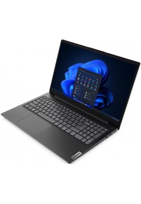 Ноутбук 15" Lenovo V15 G3 ABA (82TV003SRA) Business Black, 15.6", матовий LED Full HD 1920x1080, AMD Ryzen 3 5425U 2.7-4.1GHz, RAM 8Gb, SSD 256Gb, AMD Radeon Graphics, DOS