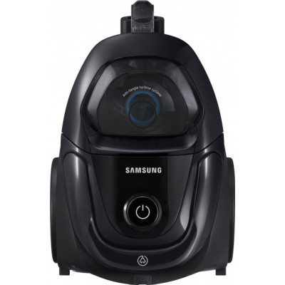 Пилосос Samsung VC07M31C0HG/UK Black, 700W, тип збирання суха, без мішка Cyclone Force with Anti-tangle Turbine, пилозбірник 2л, керування на ручці, 2-ступенева щітка, щітка майстер паркету (HB 200), щітка Anti-Tangle (TB700)