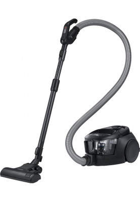 Пилосос Samsung VC07M31C0HG/UK Black, 700W, тип збирання суха, без мішка Cyclone Force with Anti-tangle Turbine, пилозбірник 2л, керування на ручці, 2-ступенева щітка, щітка майстер паркету (HB 200), щітка Anti-Tangle (TB700)