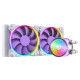 Система рідинного охолодження ID-Cooling Pinkflow 240 Diamond Purple, Intel: 1700/1200/2066/2011/1366/1151/1150/1155/1156, AMD: TR4/AM4/FM2+/FM2/FM1/AM3+/AM3/AM2+, до 250 Вт