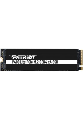 Твердотільний накопичувач SSD 1Tb, Patriot P400 Lite, PCI-E 4.0 x4, M.2 2280, 3D TLC, 3300/2700 МБ/с (P400LP1KGM28H)