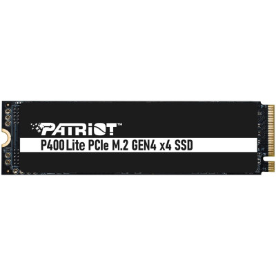 Твердотільний накопичувач SSD 1Tb, Patriot P400 Lite, PCI-E 4.0 x4, M.2 2280, 3D TLC, 3300/2700 МБ/с (P400LP1KGM28H)