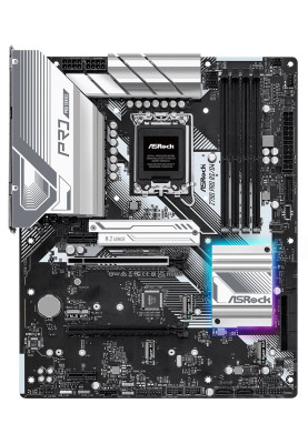 Материнська плата LGA1700, ASRock Z790 Pro RS/D4, Z790, 4xDDR4, Int.Video(CPU), 8xSATA3, 4xM.2, 1xPCI-E 16x 5.0, 1xPCI-E 16x 4.0, 2xPCI-E 1x 3.0, 1xM.2 (Key E), ALC897, RTL8125BG, 9xUSB3.2/8xUSB2.0, HDMI/DP/Type-C, CrossFire, ATX