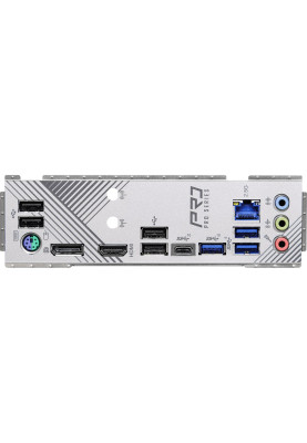 Материнська плата LGA1700, ASRock Z790 Pro RS/D4, Z790, 4xDDR4, Int.Video(CPU), 8xSATA3, 4xM.2, 1xPCI-E 16x 5.0, 1xPCI-E 16x 4.0, 2xPCI-E 1x 3.0, 1xM.2 (Key E), ALC897, RTL8125BG, 9xUSB3.2/8xUSB2.0, HDMI/DP/Type-C, CrossFire, ATX