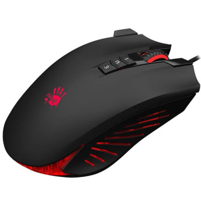 Миша A4Tech V9MA Activated Black, Optical, USB, Bloody, 4000 dpi, Extra Fire Button, підсвічування