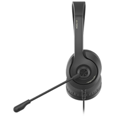 Навушники A4Tech Fstyler FH100U Stone Black, мікрофон, USB, накладні, кабель 2.0 м