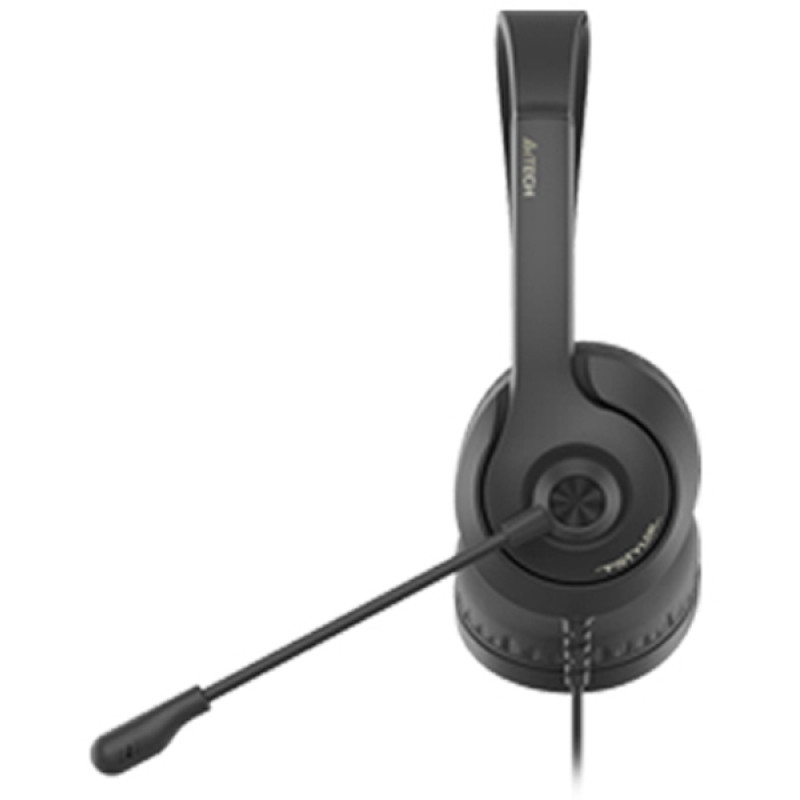 Навушники A4Tech Fstyler FH100U Stone Black, мікрофон, USB, накладні, кабель 2.0 м