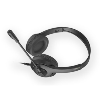 Навушники A4Tech Fstyler FH100U Stone Black, мікрофон, USB, накладні, кабель 2.0 м