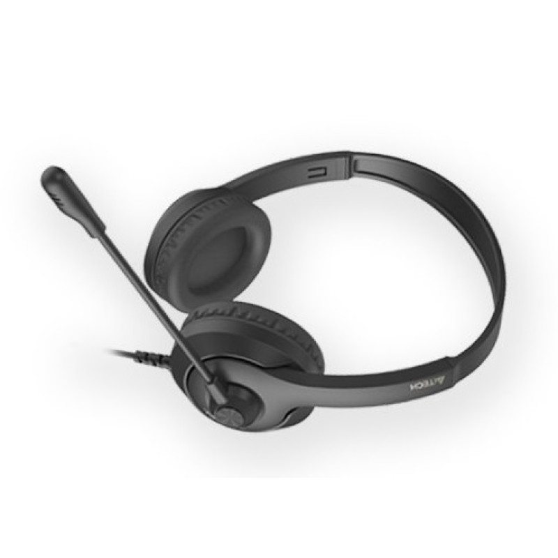 Навушники A4Tech Fstyler FH100U Stone Black, мікрофон, USB, накладні, кабель 2.0 м