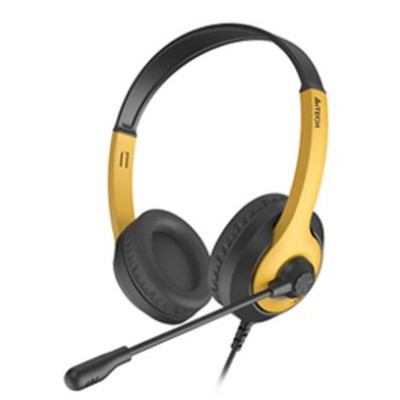 Навушники A4Tech Fstyler FH100U Bumblebee, мікрофон, USB, накладні, кабель 2.0 м
