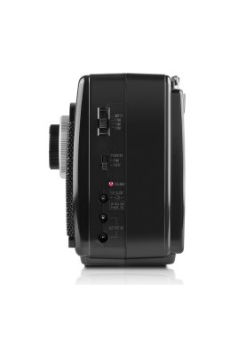 Радіоприймач 1.0 Real-El X-510 Black, 3 Вт, пластиковий корпус, FM/AM/SW, USB, SD/microSD, акумулятор, ліхтарик