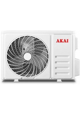 Кондиціонер Akai AK-AC9010-IN White, спліт-система, компресор інверторний, площа приміщення до 30 кв.м, автоматичний, осушення, вентиляція, обігрів, охолодження, фреон R410A