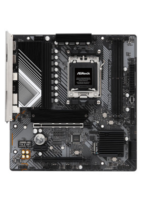 Материнська плата AM5 ASRock B650M-HDV/M.2, B650, 2xDDR5, Int.Video (CPU), 4xSATA3, 2xM.2, 2xPCI-E 4.0 16x, 1xPCI-E 4.0 1x, 1xM.2 (Key E), ALC897, RTL8125BG, 8xUSB3.2/8xUSB2.0, HDMI/DP, CrossFire, Micro ATX