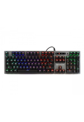 Клавіатура A4Tech Bloody B760, USB Grey ігрова, LK-Green switches, механічна, LED-підсвічування