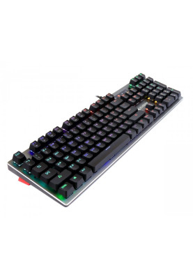 Клавіатура A4Tech Bloody B760, USB Grey ігрова, LK-Green switches, механічна, LED-підсвічування
