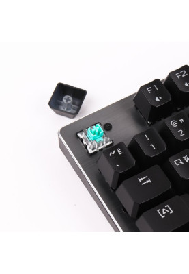 Клавіатура A4Tech Bloody B760, USB Grey ігрова, LK-Green switches, механічна, LED-підсвічування