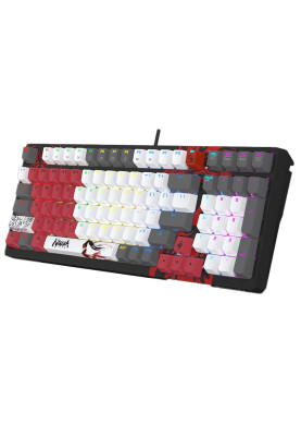 Клавіатура A4Tech Bloody S98 Naraka, механічна ігрова, USB, RGB-підсвічування, BLMS Red Switch
