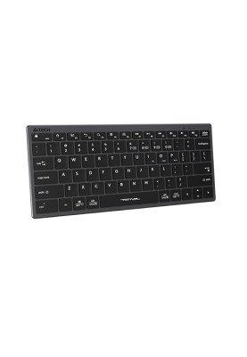 Клавіатура бездротовa A4tech FBX51C Grey, Bluetooth/2.4 ГГц, Fstyler Compact Size keyboard, USB, 300 мАгод