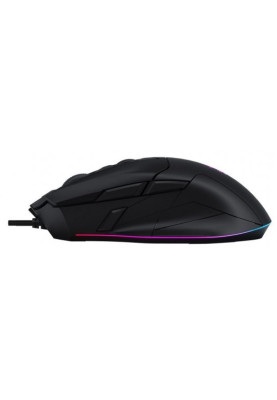 Миша A4Tech W70 Pro Bloody, Stone Black, USB, оптична (сенсор Pro 3389 16K), 100-16000 dpi, RGB підсвічування (5 профілів), 11 кнопок, ніжки X'Glide, 1.8 м