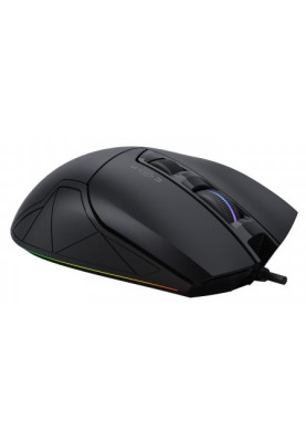 Миша A4Tech W70 Pro Bloody, Stone Black, USB, оптична (сенсор Pro 3389 16K), 100-16000 dpi, RGB підсвічування (5 профілів), 11 кнопок, ніжки X'Glide, 1.8 м