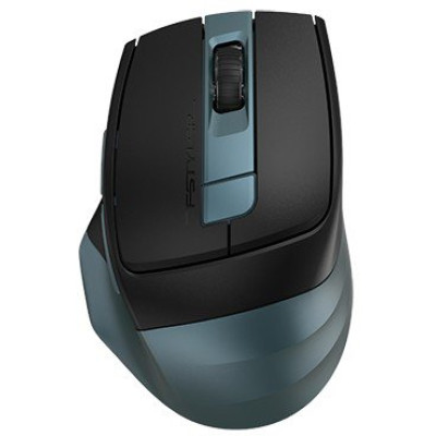 Миша A4Tech Fstyler FB35CS, Midnight Green, USB, бездротова безшумна, оптична, BT+RF (Combo), 1200/1600/2000/2400 dpi, 125 Hz, 6 кнопок, вбудований Li акумулятор