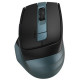 Миша A4Tech Fstyler FB35CS, Midnight Green, USB, бездротова безшумна, оптична, BT+RF (Combo), 1200/1600/2000/2400 dpi, 125 Hz, 6 кнопок, вбудований Li акумулятор