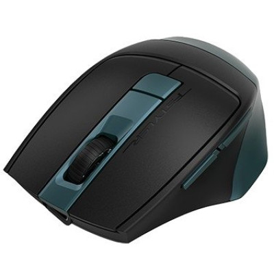Миша A4Tech Fstyler FB35CS, Midnight Green, USB, бездротова безшумна, оптична, BT+RF (Combo), 1200/1600/2000/2400 dpi, 125 Hz, 6 кнопок, вбудований Li акумулятор