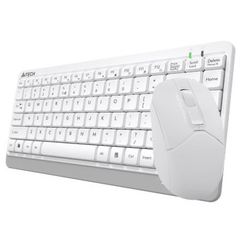 Комплект бездротовий A4tech Fstyler FG1112, White, клавіатура+миша