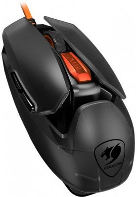 Миша Cougar AirBlader Tournament Black, USB, ігрова, 16000 dpi, 2000 Hz, сенсор PixArt PMW3399