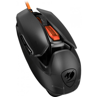 Миша Cougar AirBlader Tournament Black, USB, ігрова, 16000 dpi, 2000 Hz, сенсор PixArt PMW3399