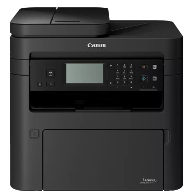 БФП лазерний ч/б A4 Canon MF267dw II, Black, WiFi, 1200x1200 dpi, дуплекс, факс, до 28 стор/хв, сенсорний монохромний 6-ти рядковий РК-екран, Lan / USB, картридж Canon 051 (5938C008)