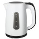 Електрочайник Liberton LEK-6815, White/Black, 2000W, 1.7 л, дисковий, пластик, автовідключення, шкала рівня води, індикатор роботи, фільтр від накипу
