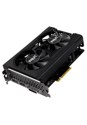 Відеокарта GeForce RTX 3050, Palit, Dual, 8Gb GDDR6, 128-bit, HDMI/3xDP, 1777/14000 MHz, 6-pin (NE63050018P1-1070D)