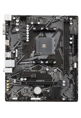 Мат.плата AM4 (A520) Gigabyte A520M K V2, A520, 2xDDR4, Int.Video(CPU), 4xSATA3, 1xM.2, 1xPCI-E 16x 3.0, 1xPCI-E 1x 3.0, ALC887, RTL8111H, 6xUSB3.2/6xUSB2.0, VGA/HDMI, MicroATX