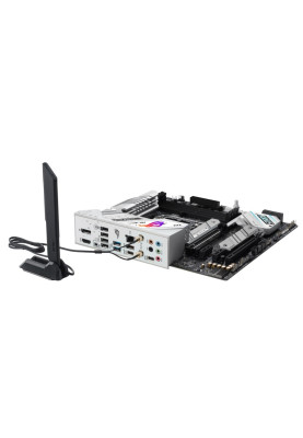 Материнська плата LGA1700, Asus ROG STRIX B760-G GAMING WIFI, B760, 4xDDR5, Int.Video(CPU), 4xSATA3, 2xM.2, 1xPCI-E 16x 5.0, 1xPCI-E 16x 4.0, 2xPCI-E 1x 4.0, S1220A, Intel 2.5Gb, WiFi 6, Bluetooth 5.3, 7xUSB3.2/6xUSB2.0, HDMI/DP, ATX