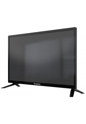 Телевізор 24" Sumato 24HT01, LED, 1366x768, 60 Гц, DVB-T2/C, HDMI, USB, VESA 200x100