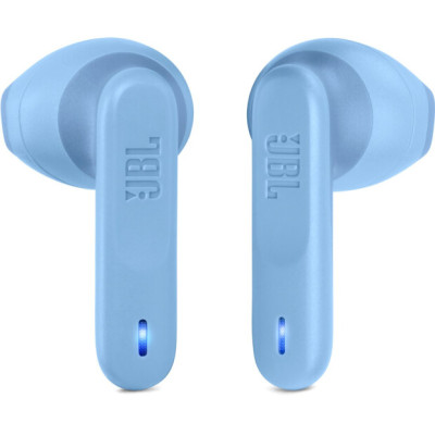 Навушники JBL Wave Flex, Blue, Bluetooth, мікрофон, чохол з функцією зарядки (JBLWFLEXBLU) Навушники JBL Wave Flex, Blue, Bluetooth, мікрофон, чохол з функцією зарядки (JBLWFLEXBLU)